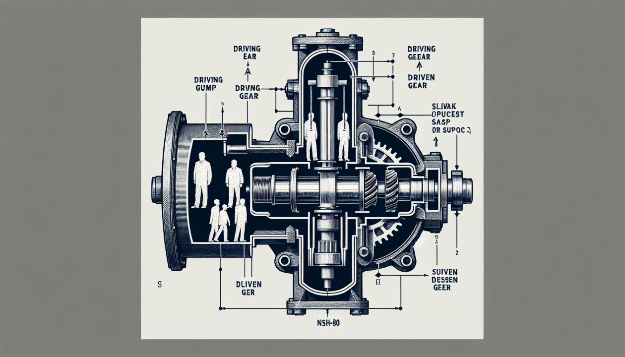 Устройство и принцип действия шестеренчатого насоса НШ-80 | Нейросеть  Бегемот