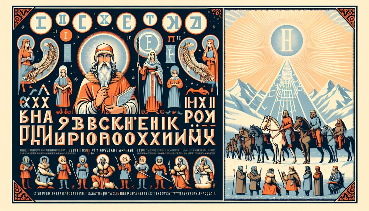 Иллюстрация для проекта может содержать изображения иллюстраций древнерусского алфавита, сравнение древних и современных букв, иллюстрацию периодического временного возвращения букв.