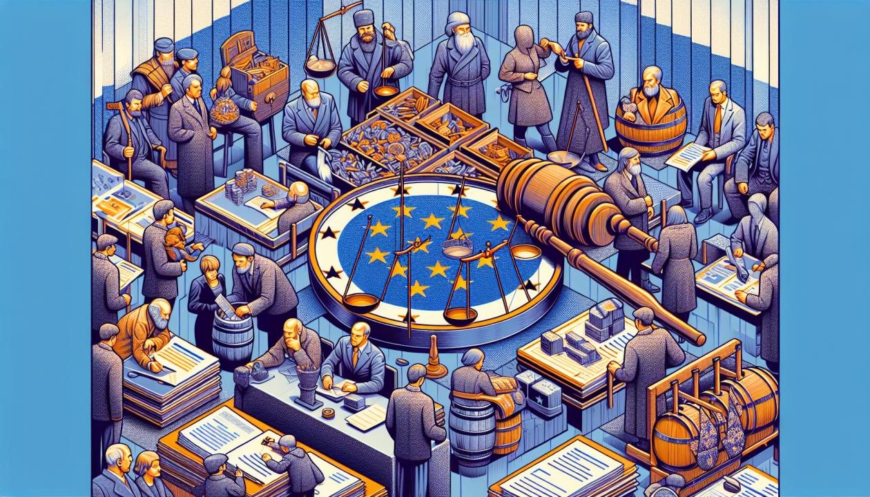 Иллюстрация проекта по государственному регулированию малого и среднего бизнеса в России.