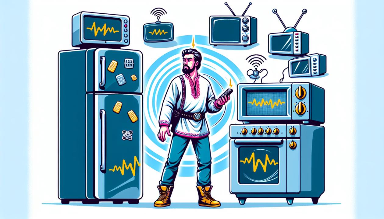 Влияние электромагнитного поля бытовых приборов на человека | Идея проекта  заключается в выявлении потенциальных рисков для здоровья, связанных с  использованием бытовых приборов, и разработке рекомендаций по уменьшению  воздействия электромагнитного ...
