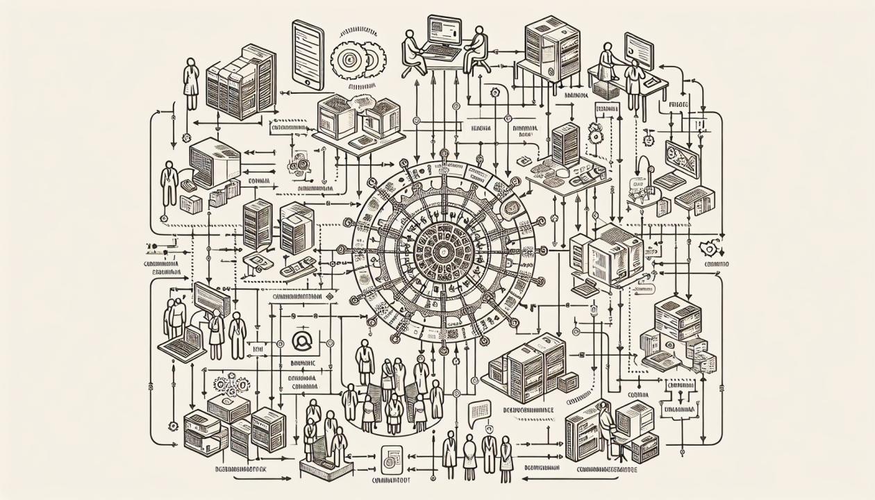 Нарисуйте схему структурной комплекса технических средств информационно-управляющей системы.