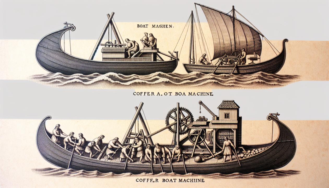 Изображение флотомашины SkimAir и чановой флотомашины в процессе работы.