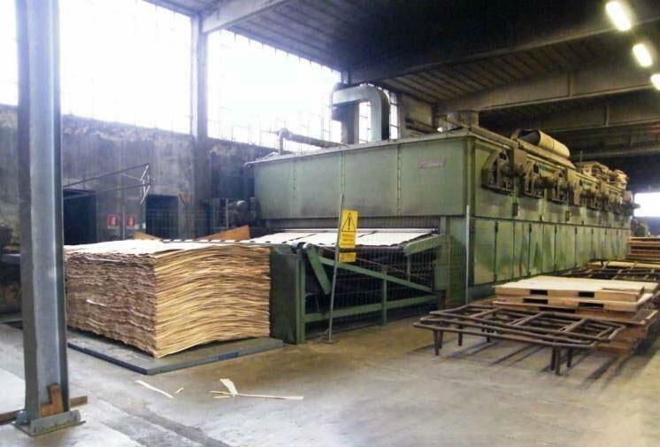 Оборудование и методы сушки шпона