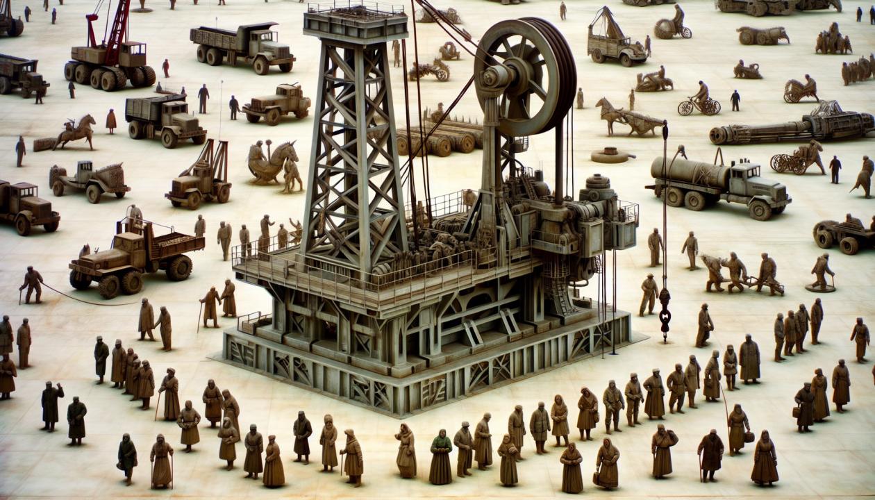 Лебедка буровая ЛБУ-1200