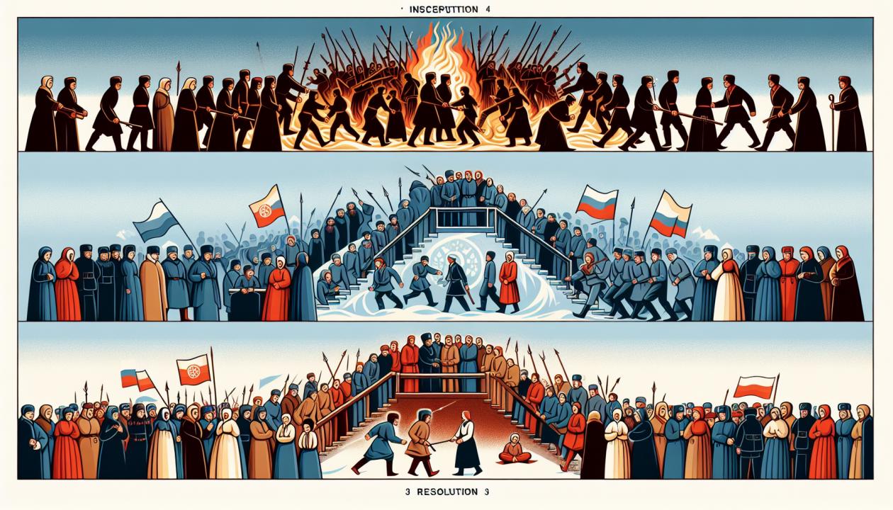 Стадии конфликта: зарождение, развитие, завершение