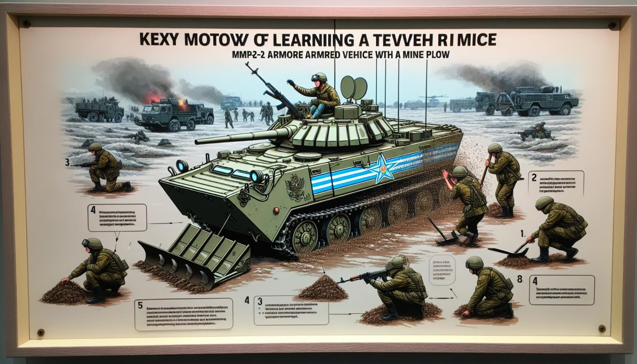 Коротко охарактеризуйте ключевые моменты для обучения вождению БМП-2 с минным тралом в различных условиях местности, погоды и видимости, характерных для театра военных действий.