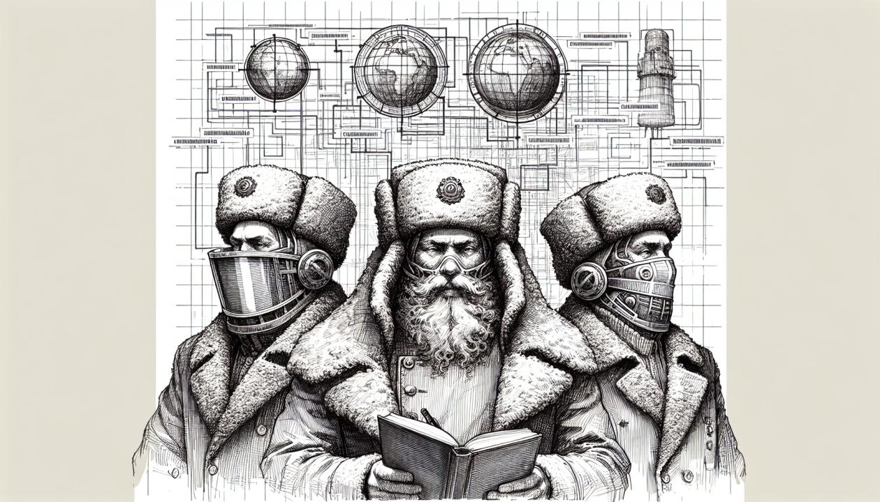 Схема принципов функционирования сети Интернет
