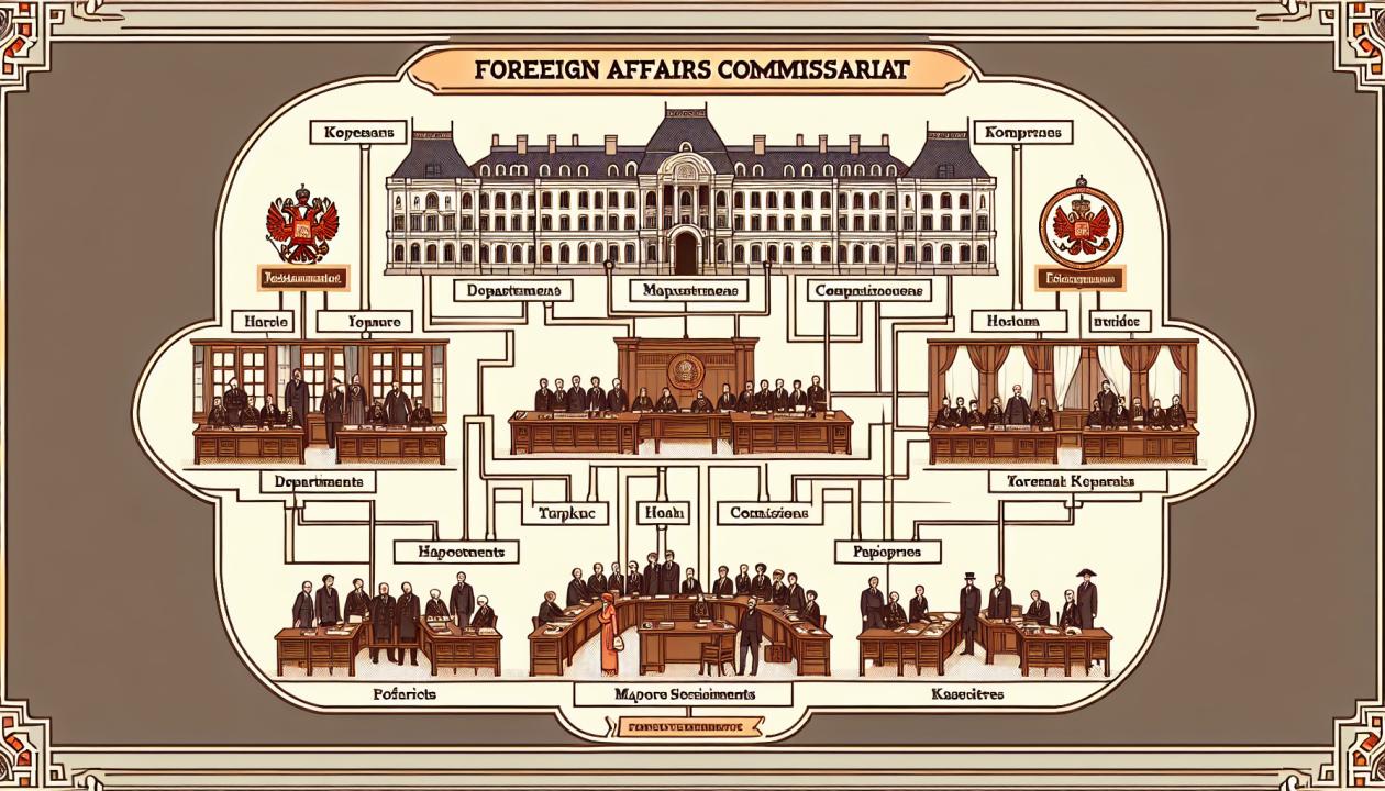 Наркомат иностранных дел СССР (1923-1946 гг.): структура ведомств,  направления работы | Нейросеть Бегемот