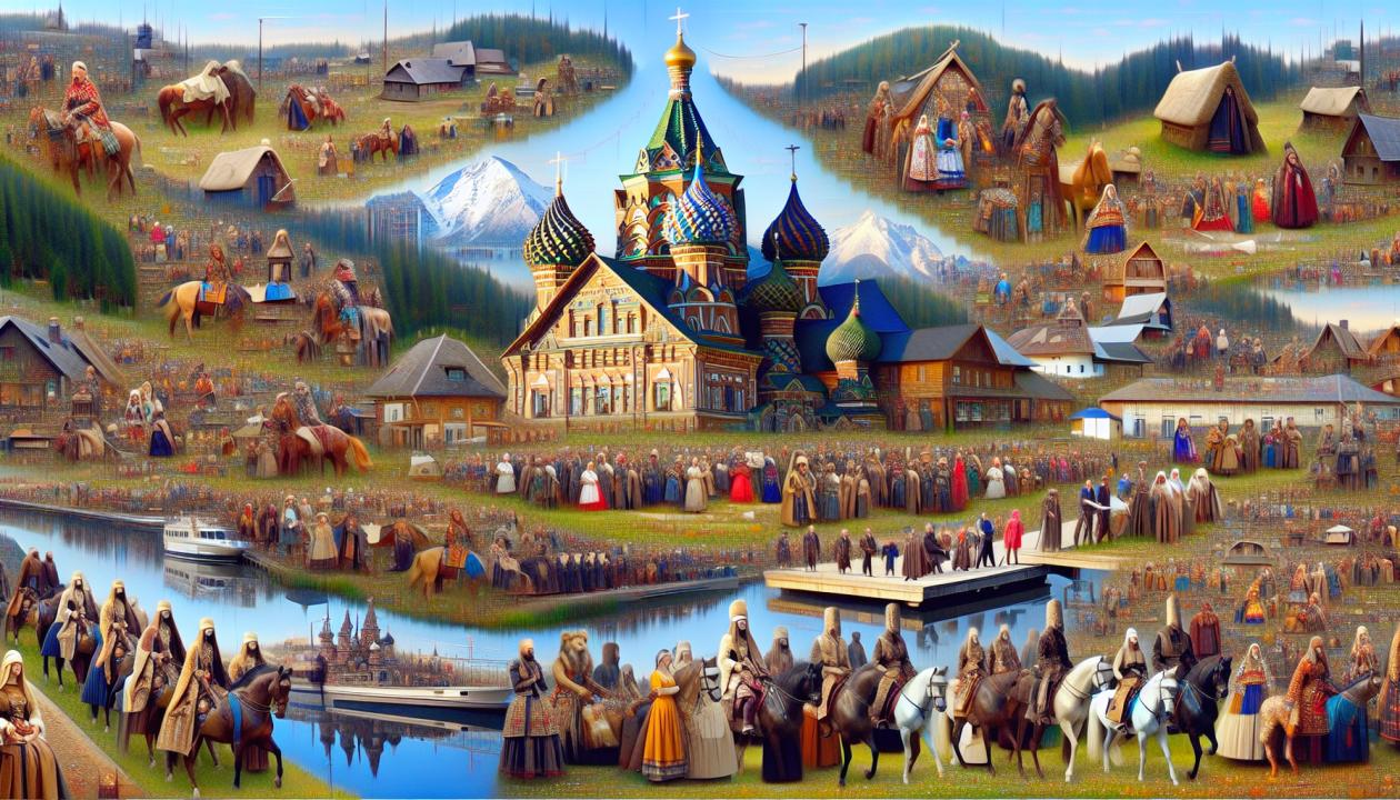 Фотошоп со смешанными изображениями и настройками параметров