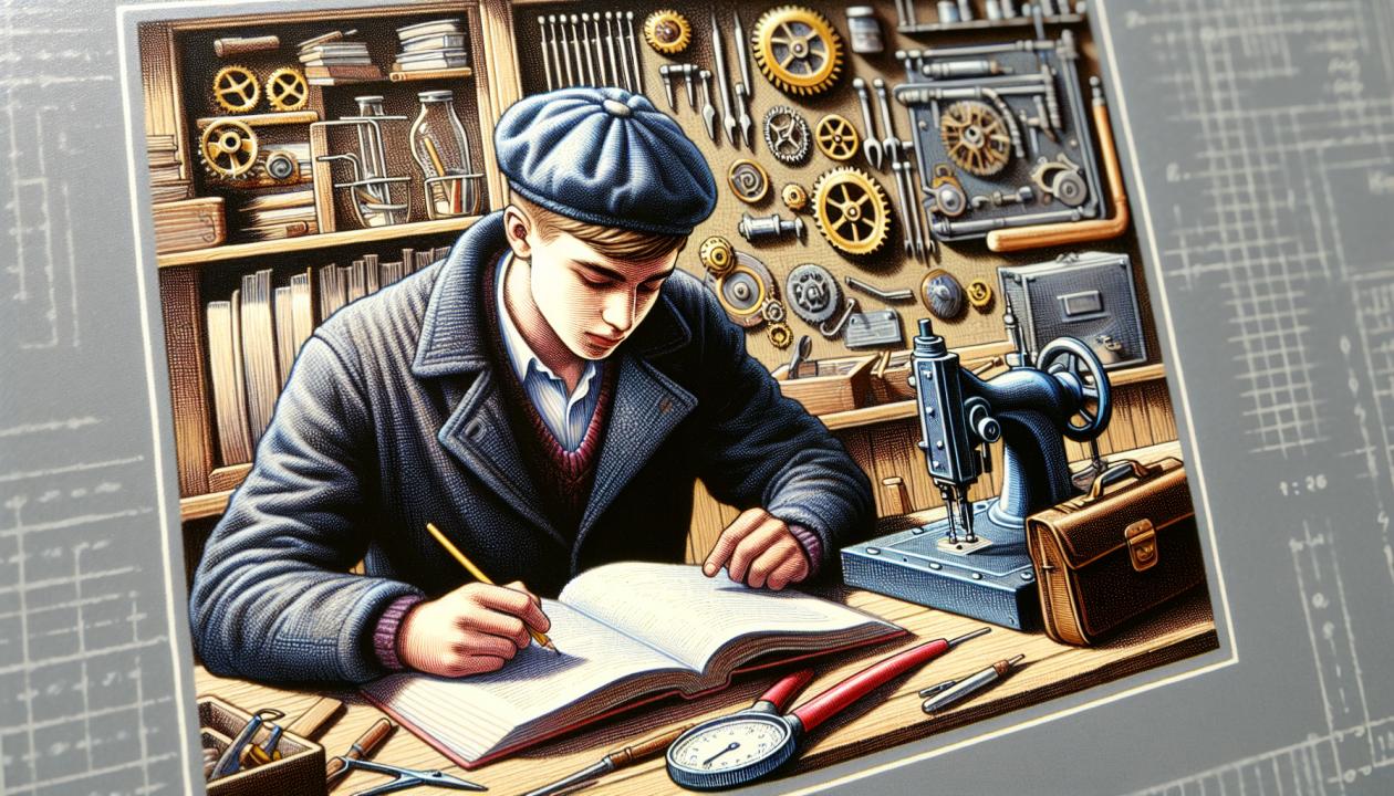Изображение студента, учащегося по профессиональной специальности в Германии