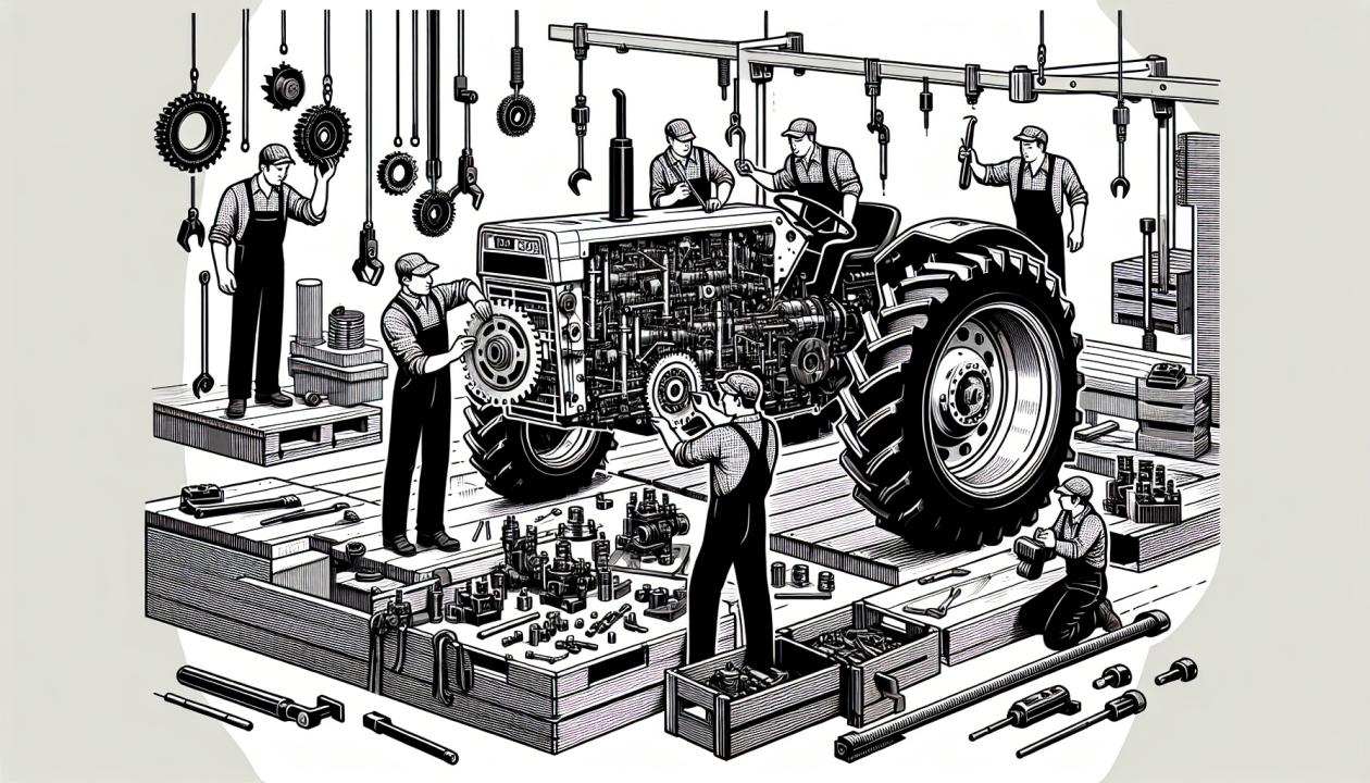 Муфта сцепления трактора: устройство, принцип действия и монтаж ...