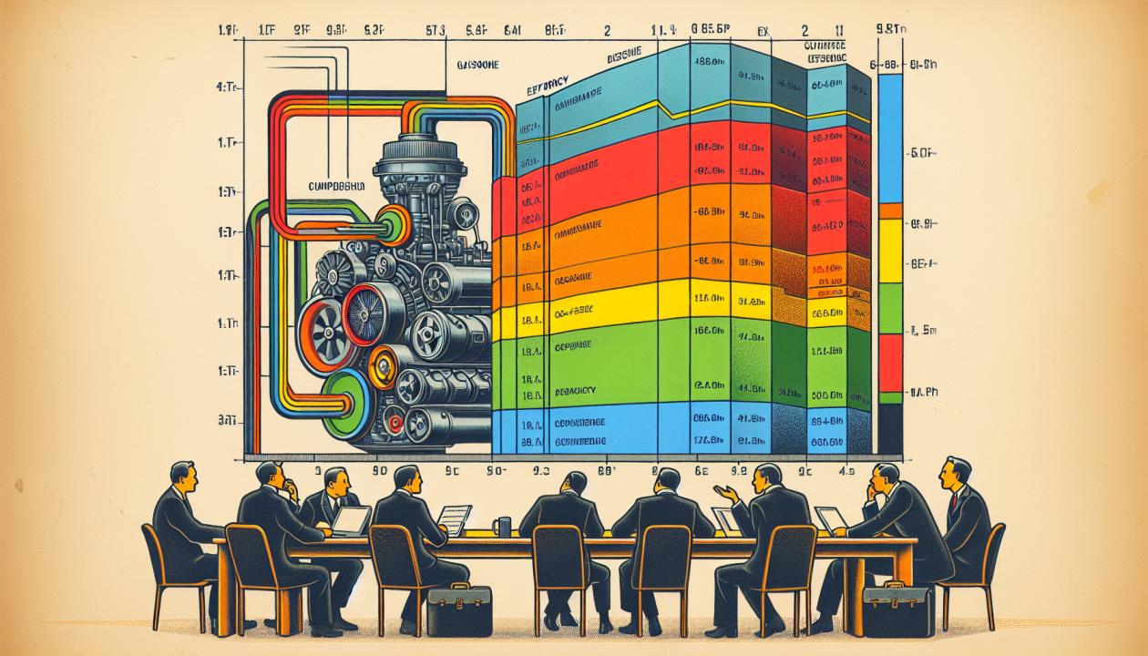 Сравнение КПД бензинового и дизельного теплового двигателя: анализ ...