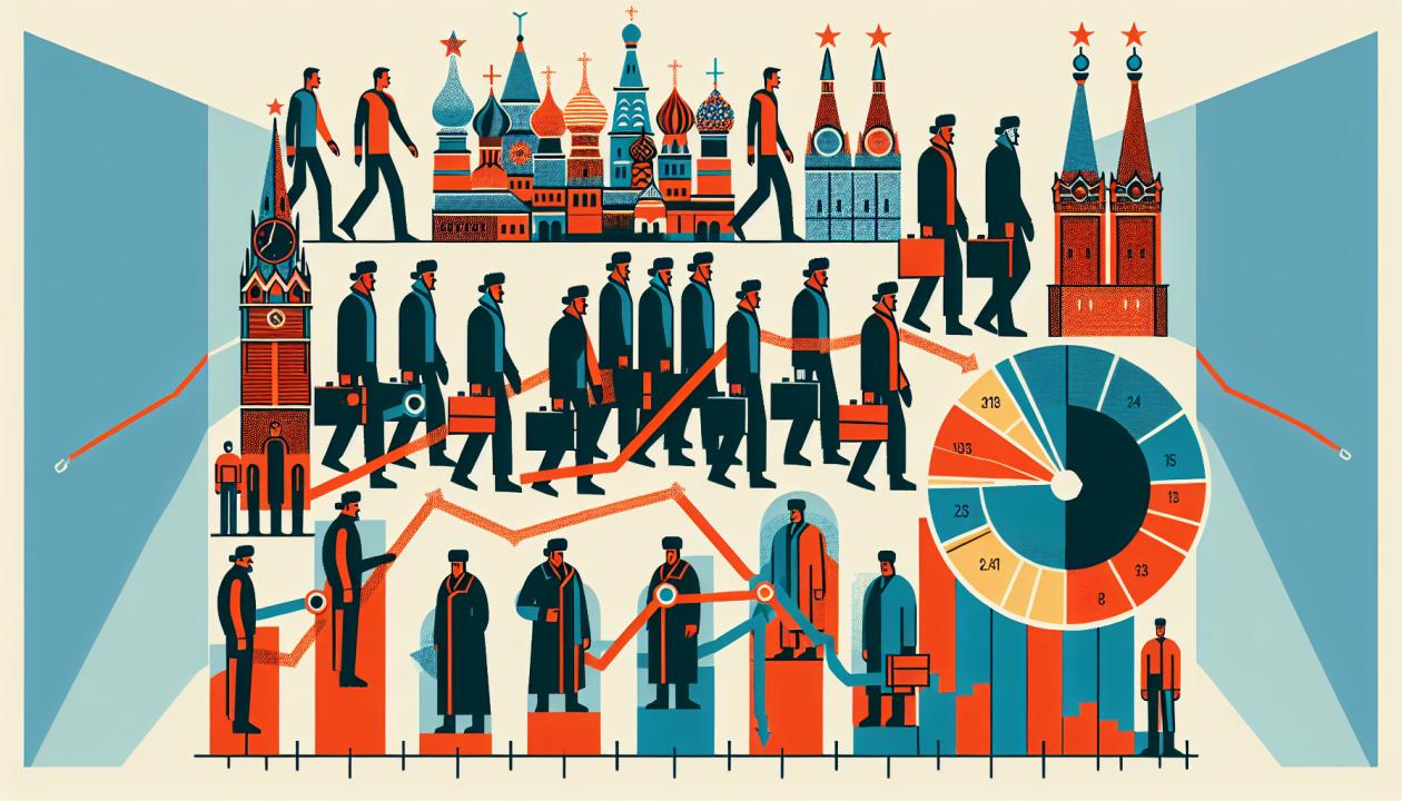 График или диаграмма, иллюстрирующая динамику занятости и безработицы в России