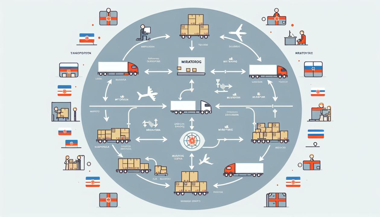 Планы по экспорту продукции компании Мираторг | Нейросеть Бегемот