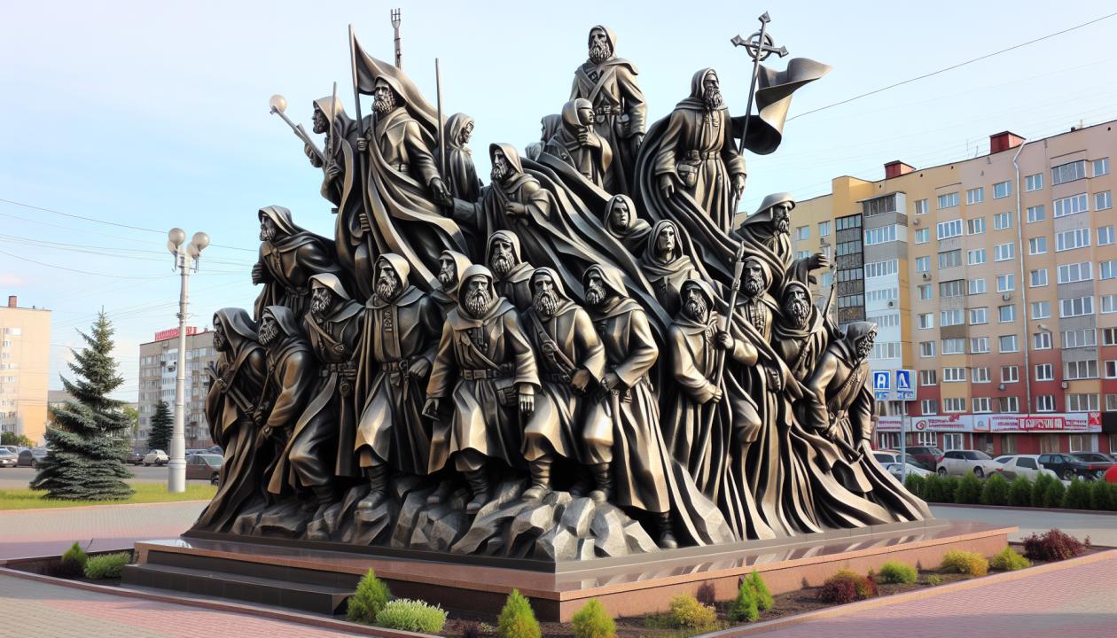 Необычный памятник или скульптура в Челябинске