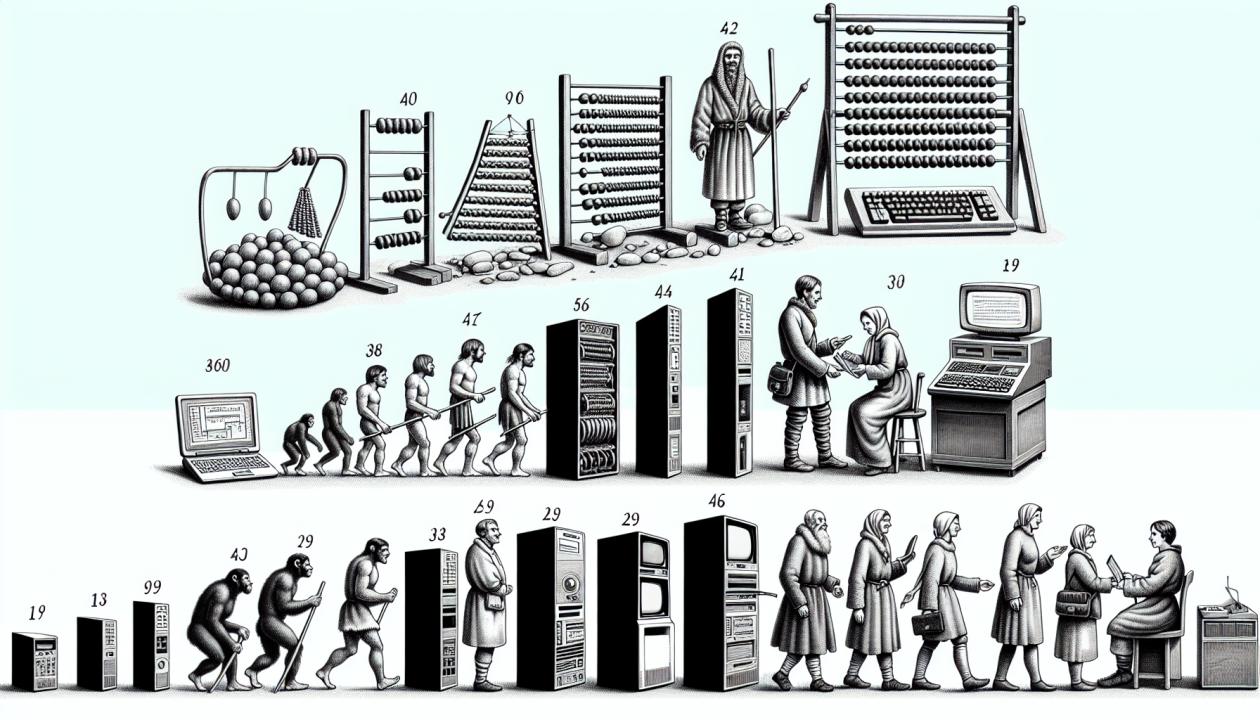 История создания компьютера | Исследование этапов и достижений в истории  создания компьютера