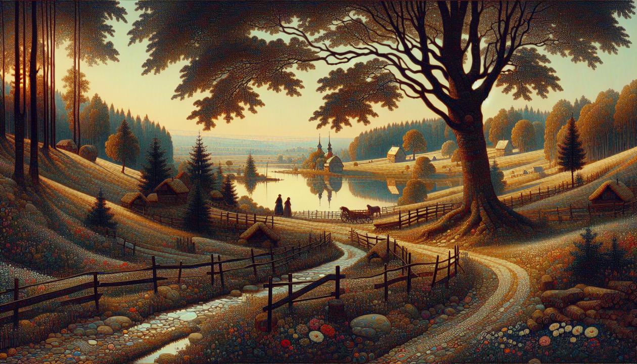 Пейзаж 'Серебряного века' в поэзии отображает тонкую эстетику времени, переживания поэтов и влияние культурных и художественных тенденций эпохи на их творчество.