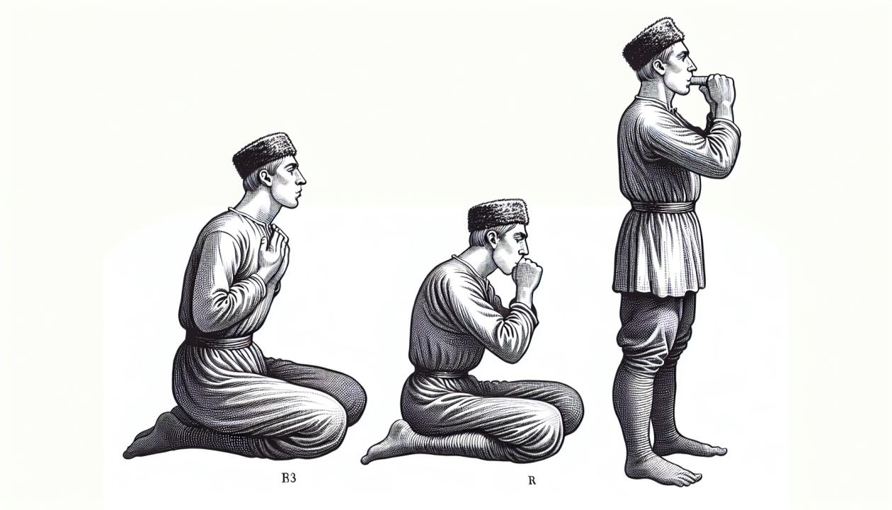 Для иллюстрации можно нарисовать человека, выполняющего дыхательные упражнения в соответствии с методикой гимнастики Мюллера.