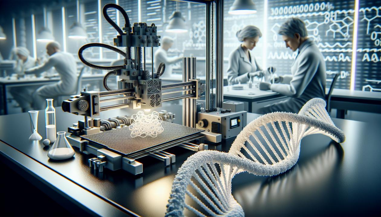 3D-печать, геном, эксперименты