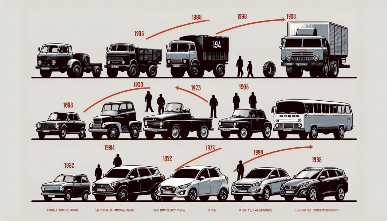 История советского автопрома: от грузовых машин до легковых автомобилей |  Идея проекта заключается в исследовании исторических этапов формирования  автомобильной отрасли в Советском Союзе и выявлении основных факторов,  влиявших на ее развитие.